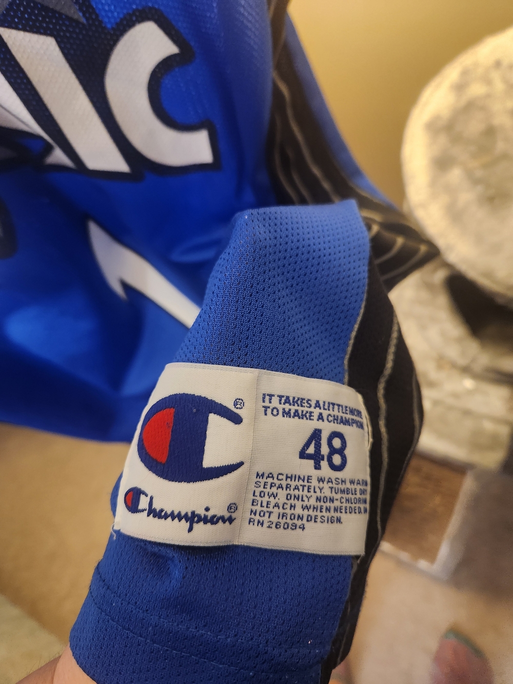 Champion McGrady Orlando Magic Basketball Jersey - Picture 3 of 4